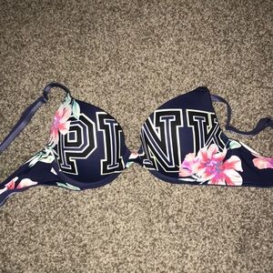 floral victoria’s secret push-up